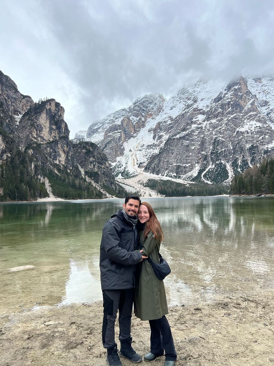Ana Luisa y Rodrigo en Reino Unido e Italia